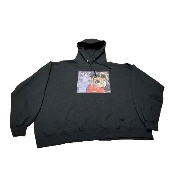 Juice Wrld Black Sweatshirt Pullover Hoodie Men's Sz 2x Big Tall Already Dead - Picture 3 of 5